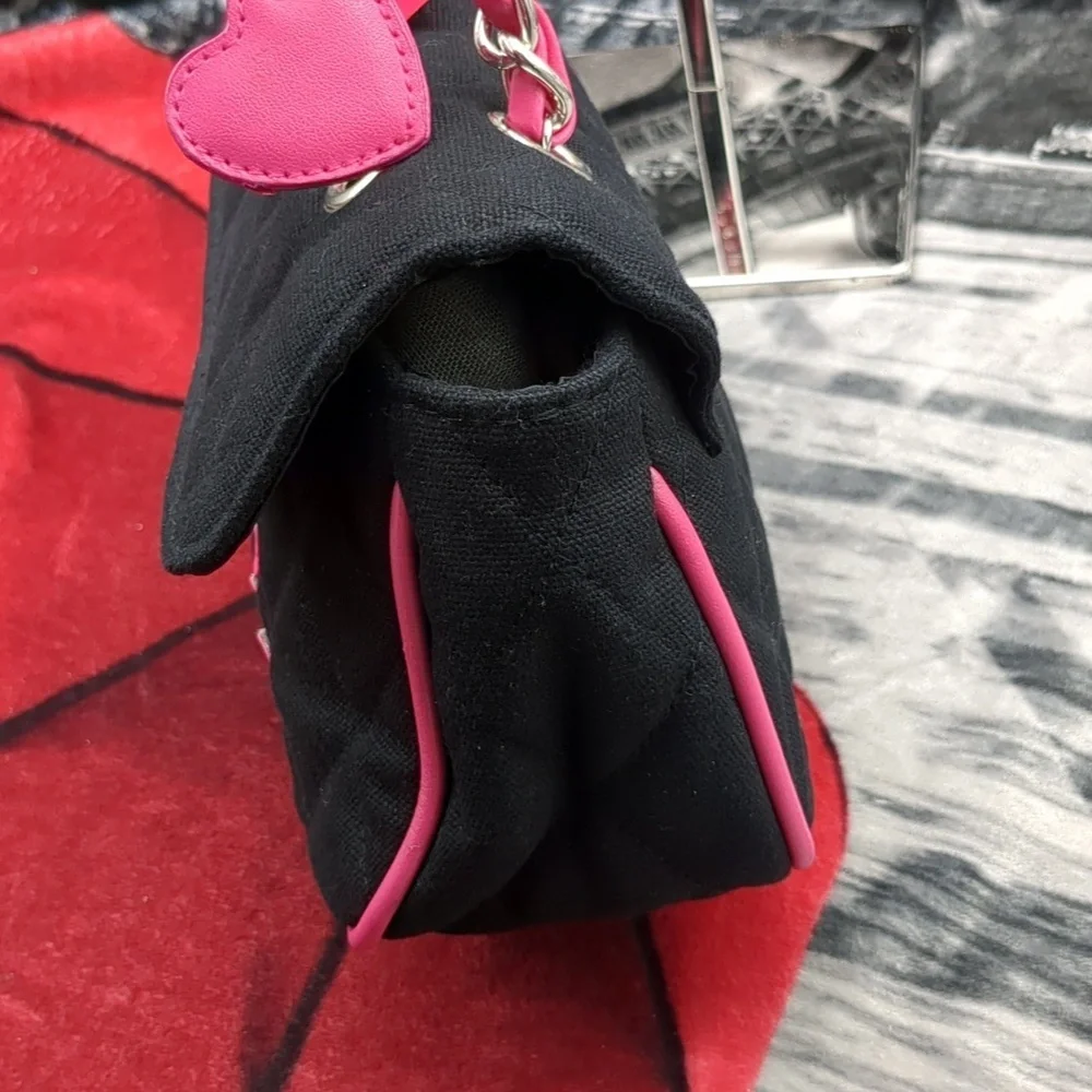 Barbie bag pink and black